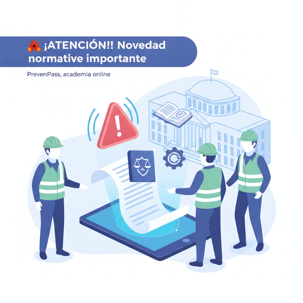 🚨 ¡ATENCIÓN!! Novedad normativa importante